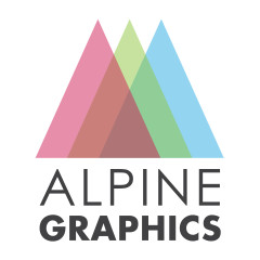 Alpine Graphics Logo Concept